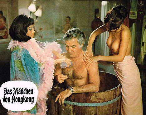 Joachim Fuchsberger - Das Mädchen von Hongkong - Lobby Cards