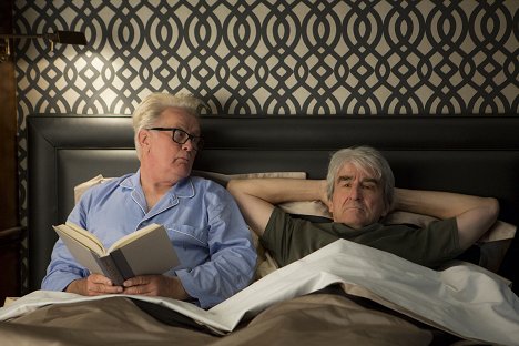 Martin Sheen, Sam Waterston - Grace and Frankie - The Dinner - Photos