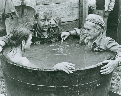 Ivica Pajer, Vadim Glowna, Sam Peckinpah - Cross of Iron - Kuvat kuvauksista