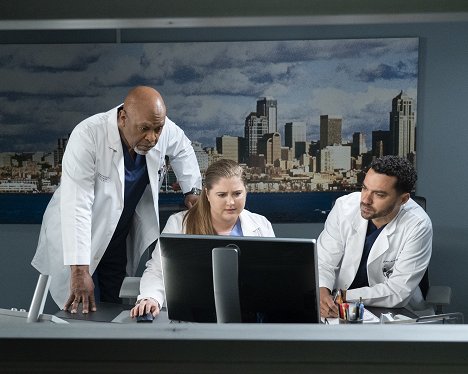 James Pickens Jr., Jaicy Elliot, Jesse Williams - Grey's Anatomy - Die jungen Ärzte - Das blaue Zimmer - Filmfotos