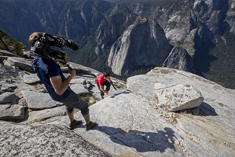 Alex Honnold - Bez jištění na El Capitan - Z natáčení