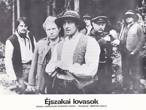 Jozef Adamovič, Karol Čálik, Michal Dočolomanský, Leopold Haverl - Noční jezdci - Cartões lobby