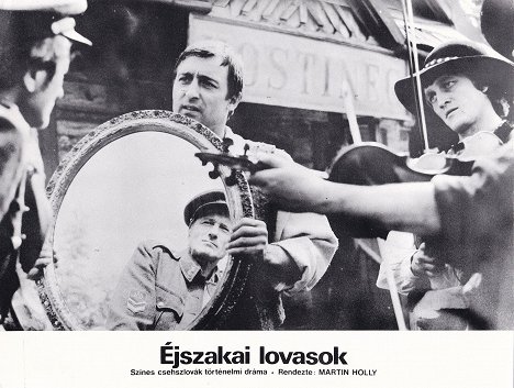 Michal Dočolomanský, Radoslav Brzobohatý, Ľubomír Paulovič - Noční jezdci - Lobby Cards