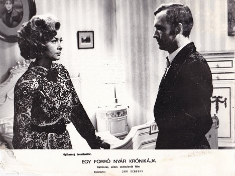 Alena Vránová, Rudolf Jelínek - Kronika žhavého léta - Lobby Cards