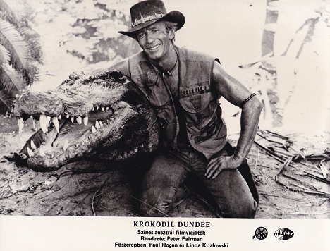 Paul Hogan - Crocodile Dundee - Cartes de lobby