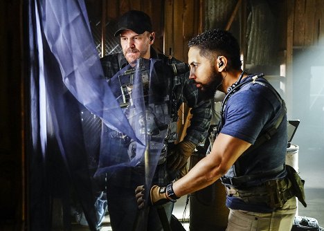 David Boreanaz, Neil Brown Jr. - SEAL Team - What Appears to Be - Photos