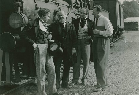 Anders Henrikson, Sigurd Wallén, Victor Sjöström - John Ericsson - segraren vid Hampton Roads - Forgatási fotók