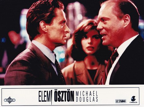 Michael Douglas, Jeanne Tripplehorn, Daniel von Bargen - Basic Instinct - Lobby Cards