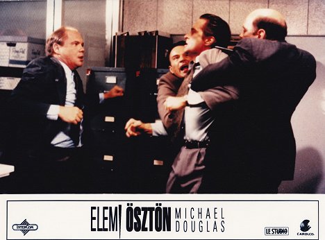 Daniel von Bargen, Stephen Rowe, Michael Douglas, Mitch Pileggi - Basic Instinct - Lobby Cards