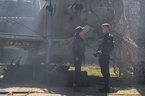 Ravšana Kurkova, Miodrag Radonjič - Balkánská hranice - Z natáčení