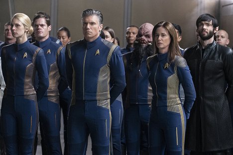 Sara Mitich, Anson Mount, Jayne Brook, Ethan Peck - Star Trek: Discovery - Czerwony Anioł - Z filmu