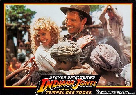 Kate Capshaw, Harrison Ford - Indiana Jones a Chrám zkázy - Fotosky