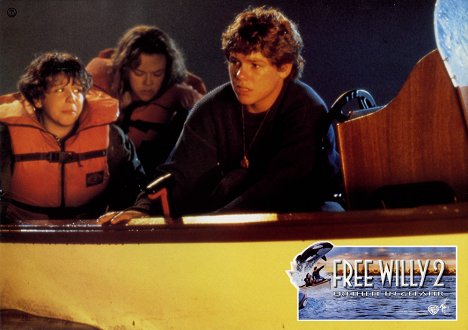 Francis Capra, Mary Kate Schellhardt, Jason James Richter - Free Willy 2 : The Adventure Home - Cartes de lobby