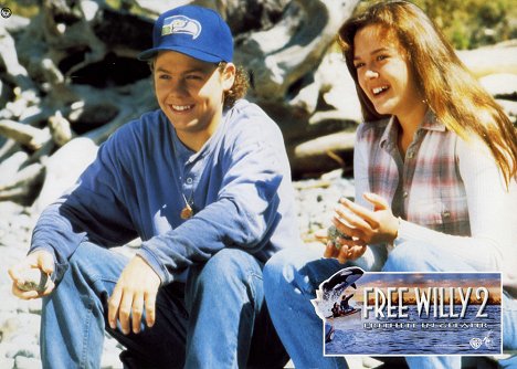 Jason James Richter, Mary Kate Schellhardt - Free Willy 2 : The Adventure Home - Cartes de lobby
