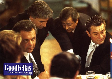 Paul Sorvino, Robert De Niro - GoodFellas - Drei Jahrzehnte in der Mafia - Lobbykarten