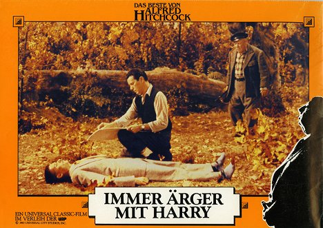 Philip Treux, John Forsythe, Edmund Gwenn - Immer Ärger mit Harry - Lobbykarten