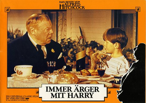 Edmund Gwenn, Jerry Mathers - The Trouble with Harry - Lobbykaarten