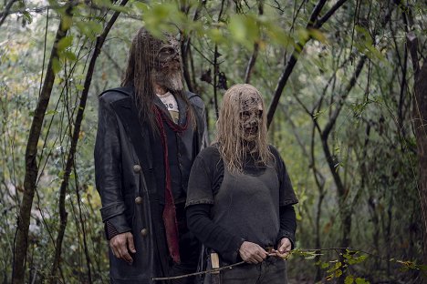 Ryan Hurst, Samantha Morton - The Walking Dead - Der Sturm - Filmfotos