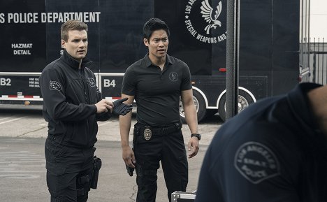 Alex Russell, David Lim - SWAT - Különleges egység - Végzetes sebesség - Filmfotók