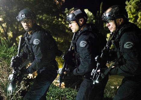 Shemar Moore, Alex Russell, Kenny Johnson - S.W.A.T. - Jack - Photos