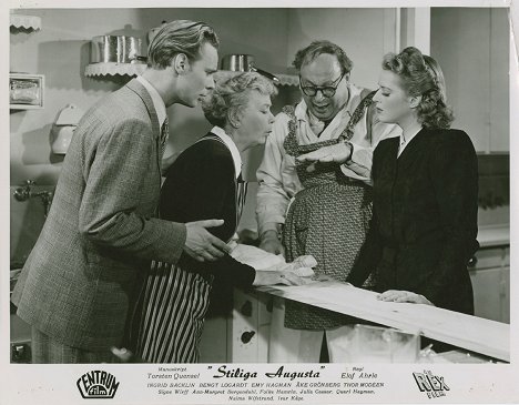 Bengt Logardt, Signe Wirff, Thor Modéen, Ann-Margret Bergendahl - The Pleasant August - Lobby Cards