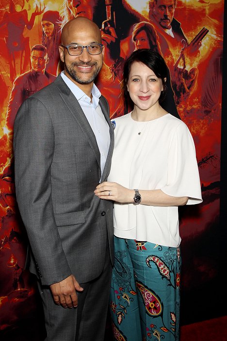 New York Special Screening at the AMC Lincoln Square IMAX in New York, NY on April 9, 2019 - Keegan-Michael Key, Elisa Key - Hellboy - Call of Darkness - Events