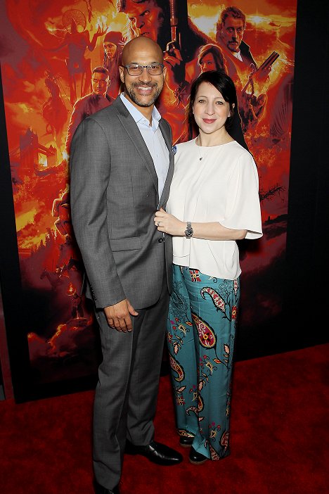 New York Special Screening at the AMC Lincoln Square IMAX in New York, NY on April 9, 2019 - Keegan-Michael Key, Elisa Key - Hellboy - Events