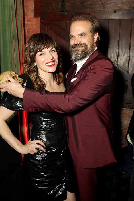 New York Special Screening at the AMC Lincoln Square IMAX in New York, NY on April 9, 2019 - Milla Jovovich, David Harbour - Hellboy - Événements
