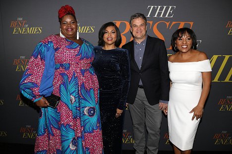 New York Premiere of "The Best of Enemies" at AMC Loews Lincoln Square on Thursday, April 4, 2019 - Ann-Nakia Green, Taraji P. Henson, Robin Bissell, Dominique Telson - The Best of Enemies - Tapahtumista