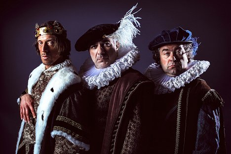 Michael Pink, Michael Niavarani, Bernhard Murg - Die unglaubliche Tragödie von Richard III. - Werbefoto