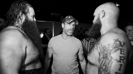 Todd Smith, Shawn Michaels, Raymond Rowe - NXT TakeOver: New York - Tournage