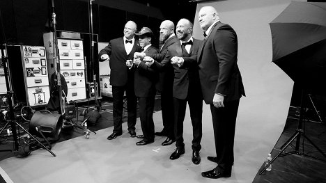 Monty Sopp, Shawn Michaels, Paul Levesque, Sean Waltman, Brian James - WWE Hall of Fame 2019 - Kuvat kuvauksista