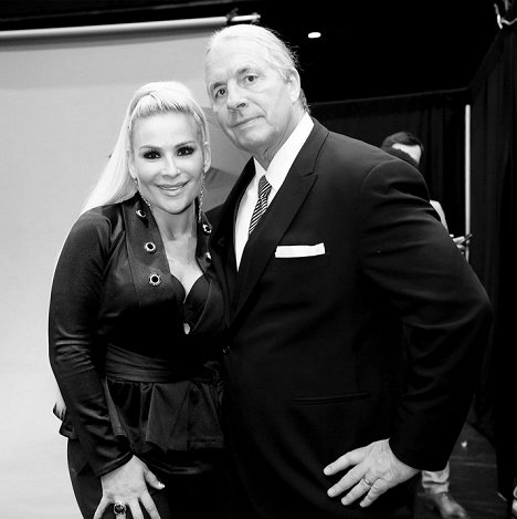 Natalie Neidhart, Bret Hart - WWE Hall of Fame 2019 - Making of