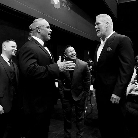 Monty Sopp, Kevin Nash - WWE Hall of Fame 2019 - Van de set