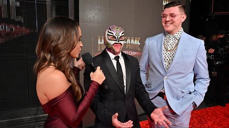 Rey Mysterio, Dominik Gutiérrez - WWE Hall of Fame 2019 - Tournage