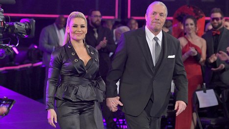 Natalie Neidhart, Bret Hart - WWE Hall of Fame 2019 - Photos
