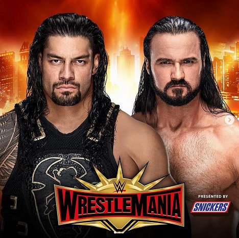 Joe Anoa'i, Andrew Galloway - WrestleMania 35 - Werbefoto