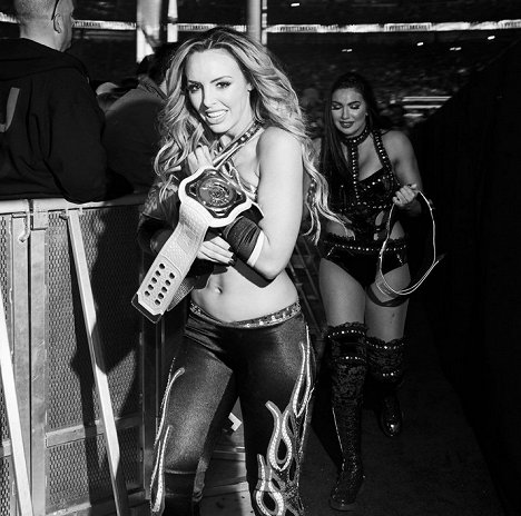 Cassie McIntosh, Jessie McKay - WrestleMania 35 - Del rodaje