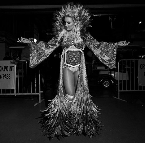 Ashley Fliehr - WrestleMania 35 - Tournage