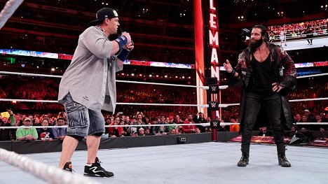 John Cena, Jeff Sciullo - WrestleMania 35 - Filmfotos