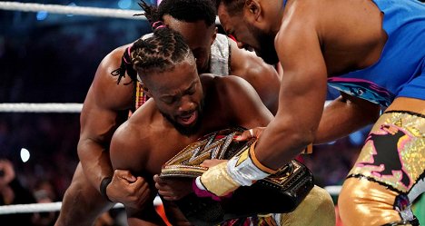 Kofi Sarkodie-Mensah, Austin Watson - WrestleMania 35 - Photos