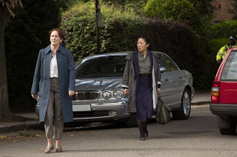 Fiona Shaw, Sandra Oh - Killing Eve - Nice and Neat - Photos