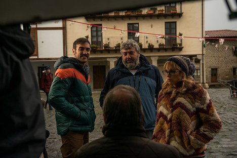 Jon Plazaola, Kepa Sojo, Magie Civantos - La pequeña Suiza - Forgatási fotók
