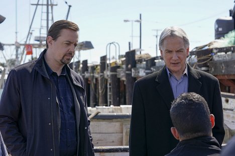 Sean Murray, Mark Harmon - NCIS: Naval Criminal Investigative Service - Mona Lisa - Photos