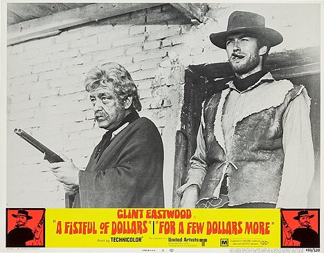 José Calvo, Clint Eastwood - Kourallinen dollareita - Mainoskuvat