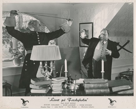 Thor Modéen, Douglas Håge - Life at Forsbyholm Manor - Lobby Cards