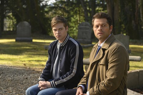 Alexander Calvert, Misha Collins - Supernatural - Moriah - Van film