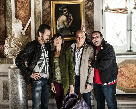 Marco Giallini, Anna Foglietta, Claudio Bisio, Massimiliano Bruno - Confusi e felici - Filmfotók