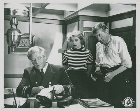 Adolf Jahr, Ulla Wikander, Emil Fjellström - På kryss med Albertina - Filmfotos