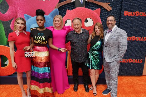 The World Premiere of UGLYDOLLS at Regal L.A. LIVE: A Barco Innovation Center in Los Angeles, CA on Saturday, April 27, 2019. - Emma Roberts, Janelle Monáe, Kelly Clarkson, Kelly Asbury, Alison Peck, Christopher Lennertz
